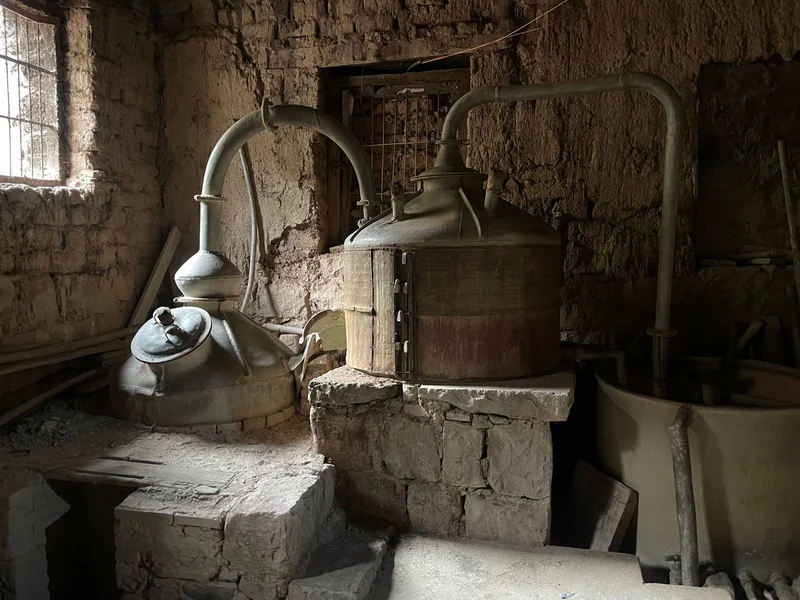 Equipamiento tradicional de la bodega